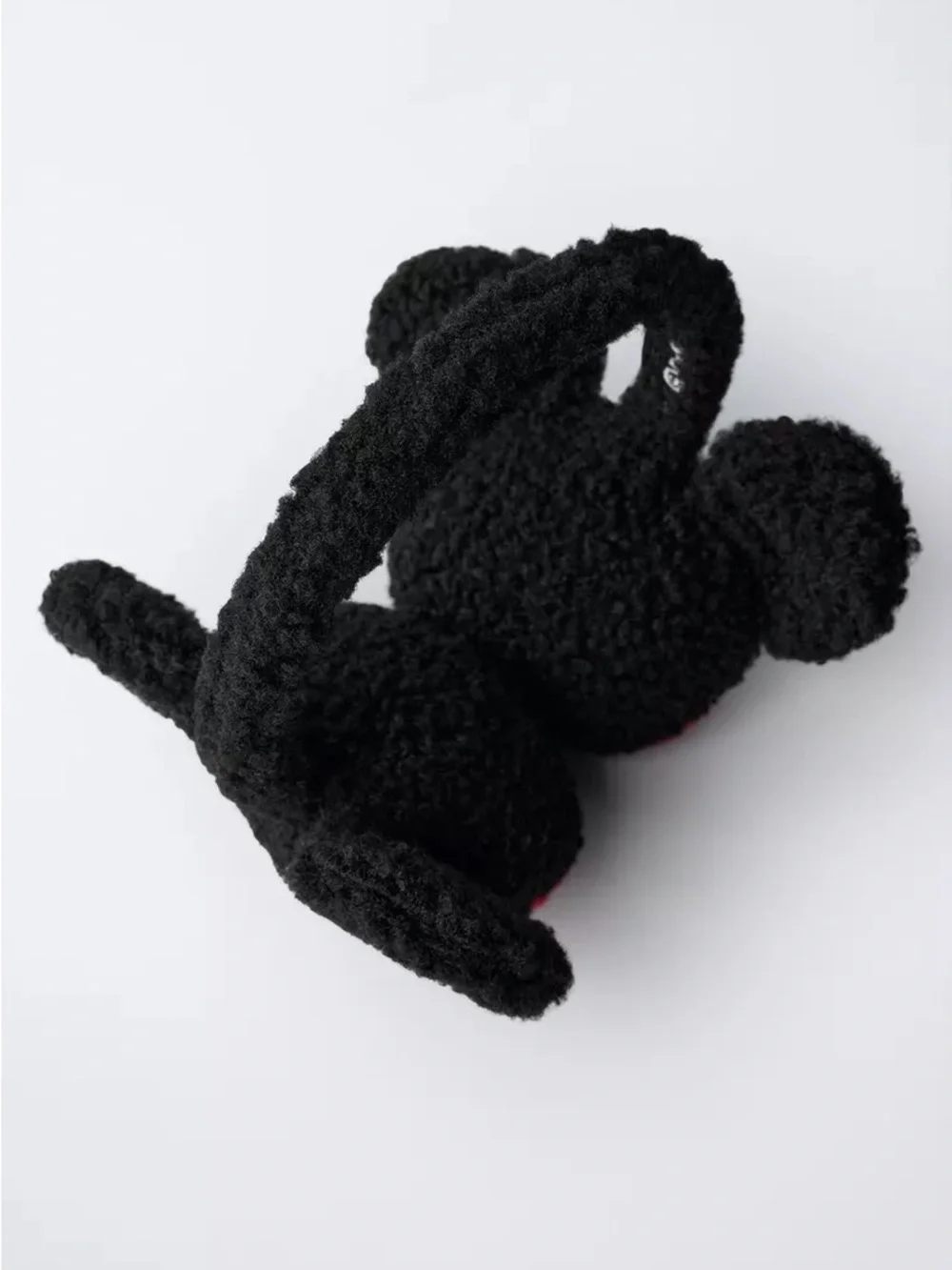 NWT Zara Kids SHEARLING MICKEY MOUSE  DISNEY EARMUFFS 6 - 14